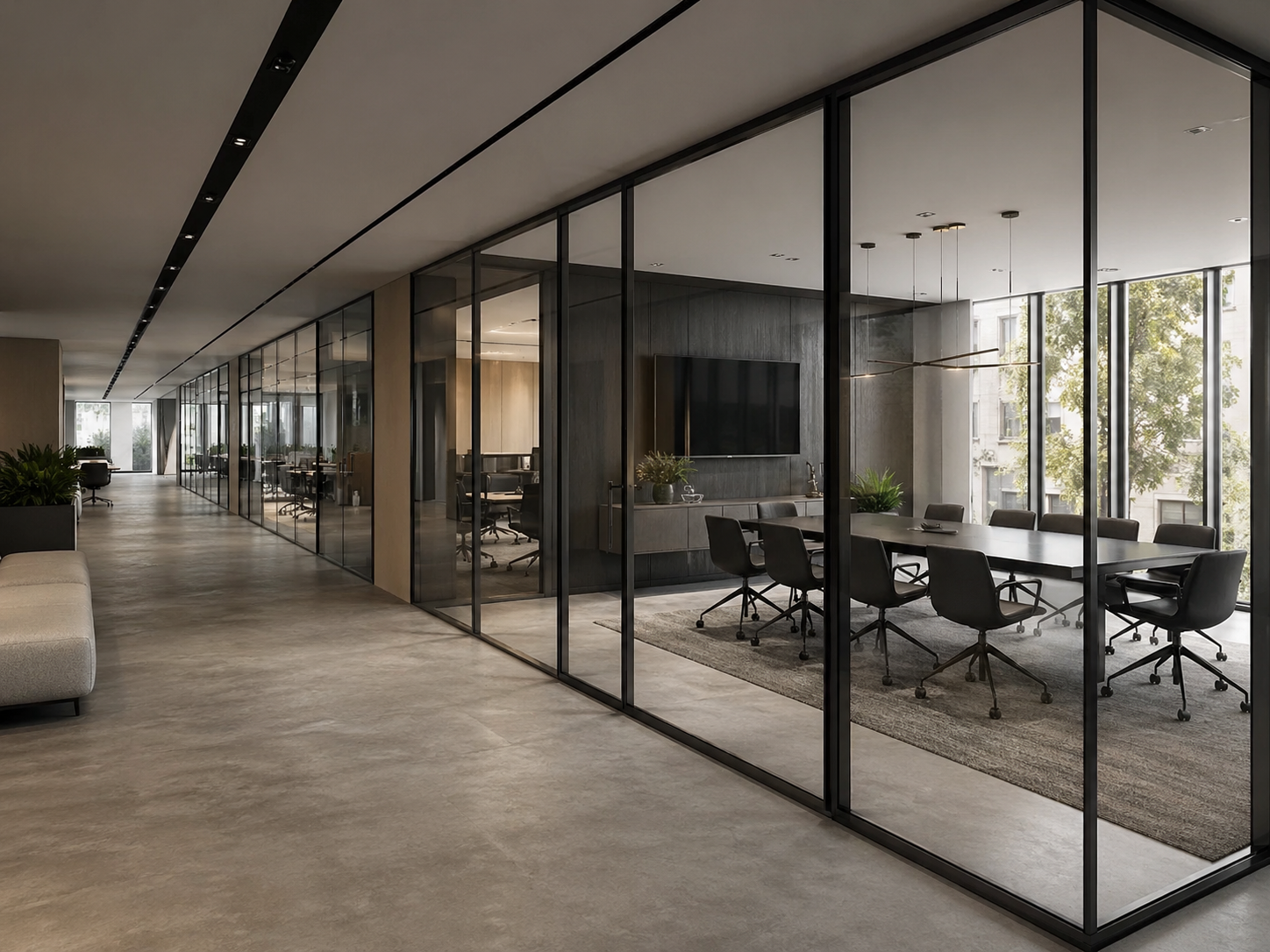 Glass Office · przegrody biurowe